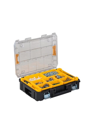 Dewalt Tstak Ağır Hizmet Tipi Şeffaf Kapaklı Takım Çantası Dwst17805