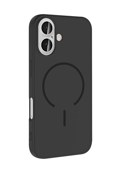 Apple Uyumlu iPhone 16 Kılıf M-safe Şarj Özellikli Zore Meta Kapak