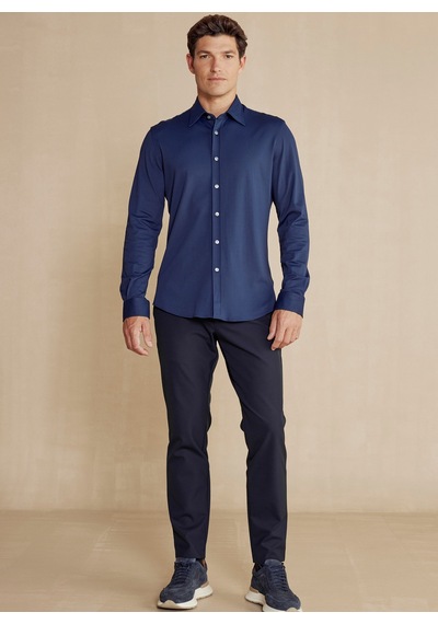 Brooks Brothers Lacivert Erkek Klasik Gömlek Bbfw24msh022