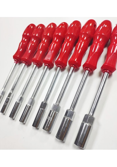 Lokma Tornavida Takımı 6 MM 7 MM 8 MM 9 MM 10 MM 11 MM 12 MM 13 MM 8 Parça