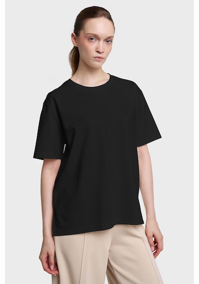 Lescon Kadın Kısa Kollu T-shirt 26y-2129 Siyah
