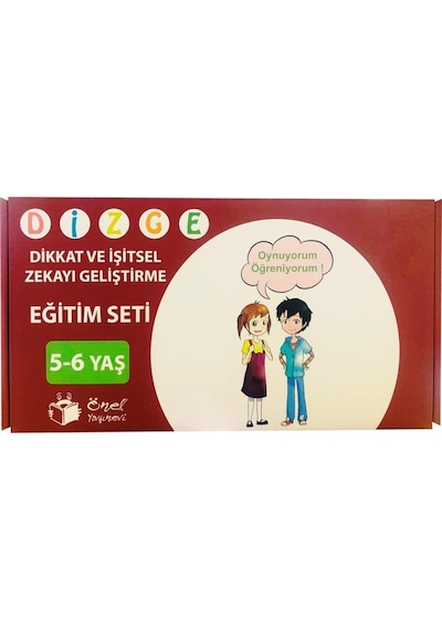 Önel Yayıncılık Dizge 5-6 Yaş Zeka Geliştirici Eğitim Seti 11 Kitapçık + Kontrol Aracı İşitsel Dikkati Geliştirme - Önel Yayıncılık