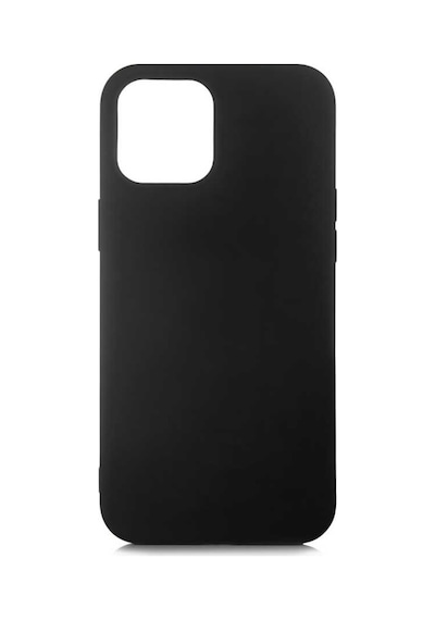 Apple Uyumlu  iPhone 12 Pro Max Kılıf Zore Lsr Lansman Kapak-Siyah