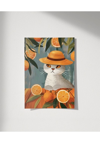 Çerçevesiz Poster Yazlık Patiler