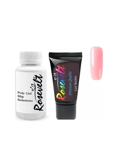 Poly Gel Poly Jel Yoğun Kıvamlı 20 Ml Şeffaf Pembe