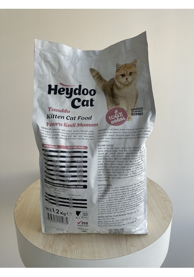 Heydoo Tavuklu Yavru Kedi Maması 12 KG
