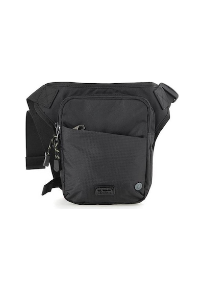 Ççs 31186 Motosiklet Bel Bacak Çanta Siyah