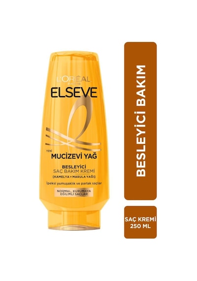 2'li Elseve Mucizevi Yağ Besleyici Saç Bakım Kremi 250 Ml pktelsvmucizeyagashiki-10831
