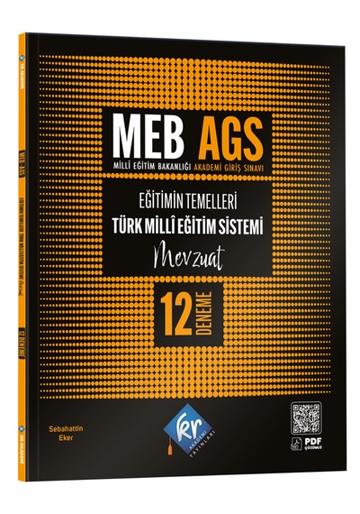 Meb-ags Eğitimin Temelleri Mevzuatı 12 Deneme Kr Akademi