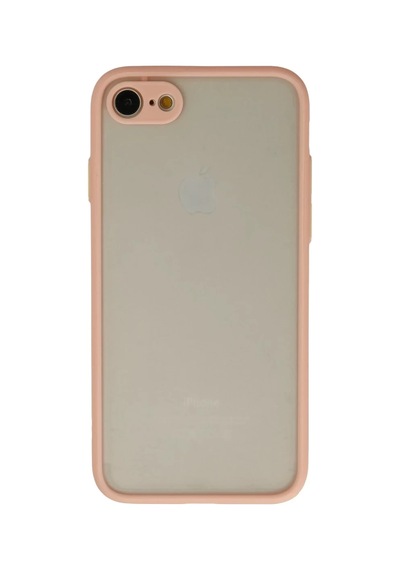 Apple iPhone Uyumlu  7 Uyumlu Kılıf Montreal Silikon Kapak - Pembe