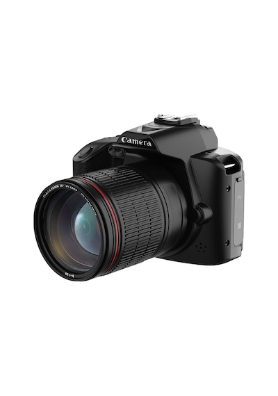 Hallow 4k Dijital Kamera Wifi Dijital Video Kamera 64mp Gece Görüşü Dahili Pil Siyah
