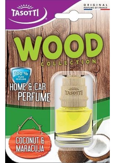 Tasotti Wood (Coconut) Hindistan Cevizi Esanslı Ayna Altı Asma Koku 7ml.