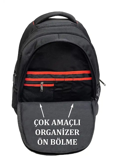 Case Club Dada 05 Darbe Emici Usb Aparatlı 5 Bölmeli 15.6 İnç Su Geçirmez