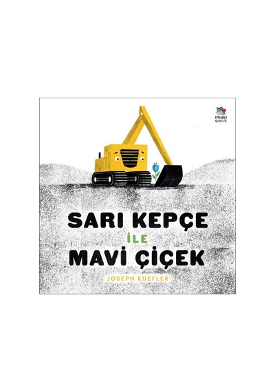 Sarı Kepçe İle Mavi Çiçek