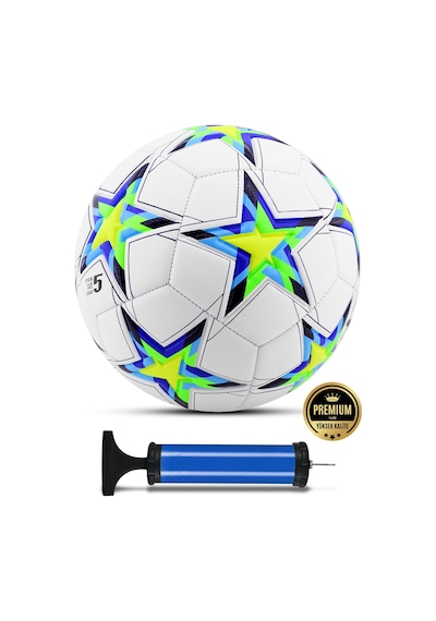 Telvesse Futbol Topu Şampiyonlar Ligi Pompalı Sert Zemin Halı Saha Futbol Topu No:5 Sarı 034 Sarı