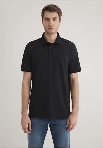 Mavi - Siyah Polo Tişört 0612520-900 Siyah