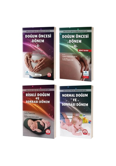 Ebeler Ve Ebelik Öğrencileri İçin Doğum Seti-03 4 Kitap