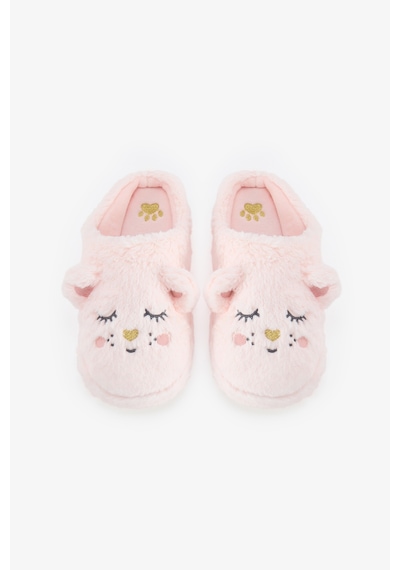 Penti Açık Pembe Sleepy Bear Terlik