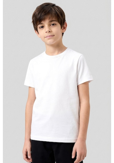 Tommy Life Standart Fit Basic O Yaka 5li Paket Unisex Çocuk T-shirt - 11328 Renkli