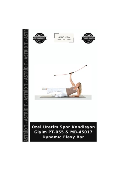 Özel Üretim Spor Kondisyon Giyim Pt-055 & Mb-45017 Dynamıc Flexy Bar Çok Renkli