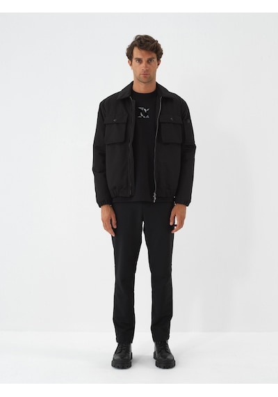 Siyah Formunu Koruyan Regular Fit Mont 190616