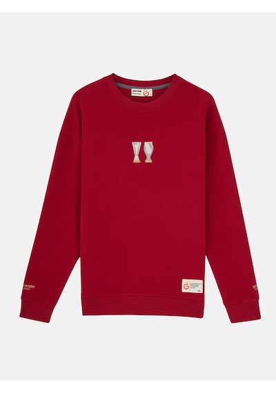 Gsstore X Reflect Studio Uefa Kupa Sweatshirt E251263 Kırmızı