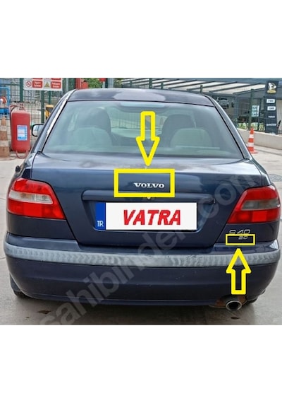 S40 2.0 1997-2011 Uyumlu Volvo Ve S40 Bagaj Yazısı