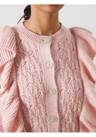 Lcw Modest Pembe Hırka