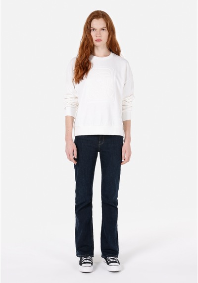 Colin's Colins Beyaz Kadın Sweatshirt Cl1072239 Q1.v2 Wht Beyaz
