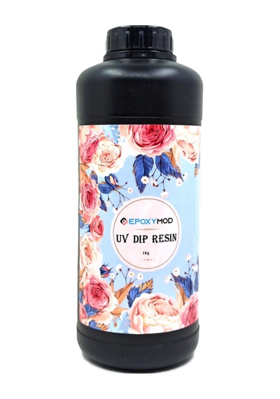 Uv Reçine Epoksi Şeffaf Deep Type Wire Arts Tel Çiçek , Taç Yapımına Uygun Uv Deep Resin 1 Kg