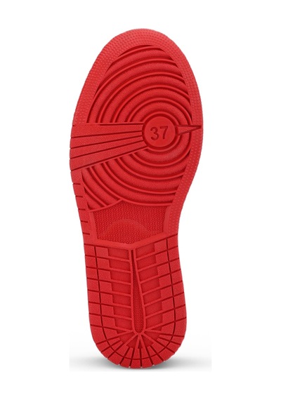 Slazenger PRINCE I Kadın  Beyaz / Siyah / Kırmızı Günlük Spor Ayakkabısı