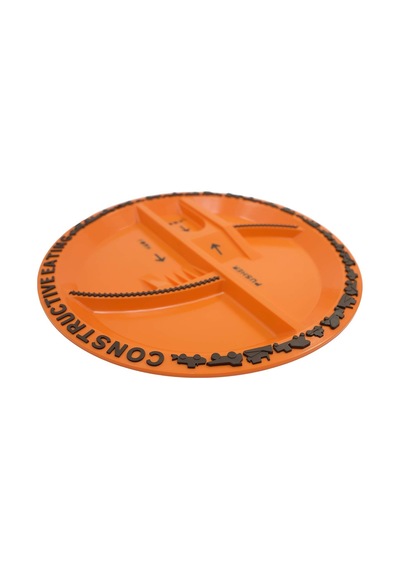 Constructive Eating Wj-660 Çocuklar İçin Şantiye Tabağı, Plastik Genel