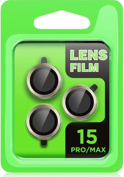 Newface Apple Uyumlu iPhone 15 Pro Max Raze Metal Kamera Lens - Lacivert