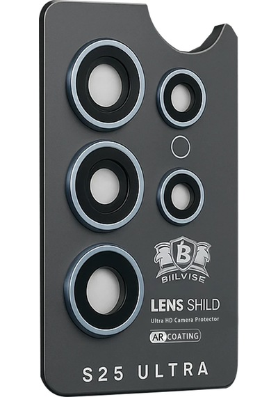 Mey İthalat Samsung Uyumlu Galaxy S25 Ultra Bilvis Titan Kamera Lens - Lacivert