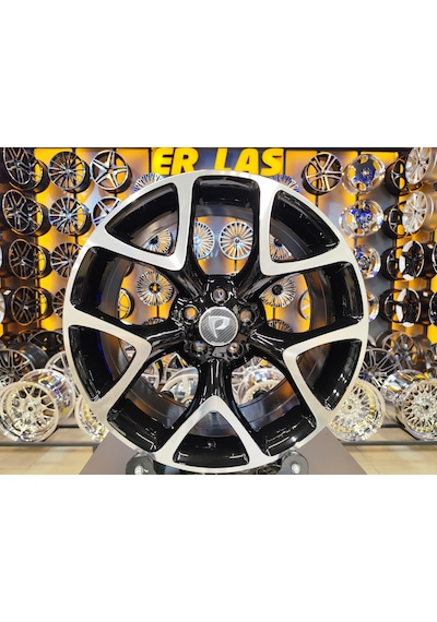 4 Adet Bk-518 8 18 5 105 Et42 73.1 Black Mack Jant Takım