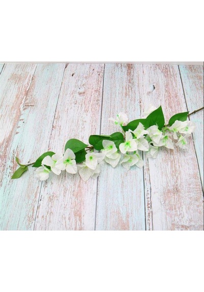 Yapay Çiçek Begonvil Çiçeği Beyaz 80Cm Tek Dal Bodrum Çiçeği Sar Yapay Çiçek Begonvil Çiçeği Beyaz 80Cm Tek Dal Bodrum Çiçeği Sar