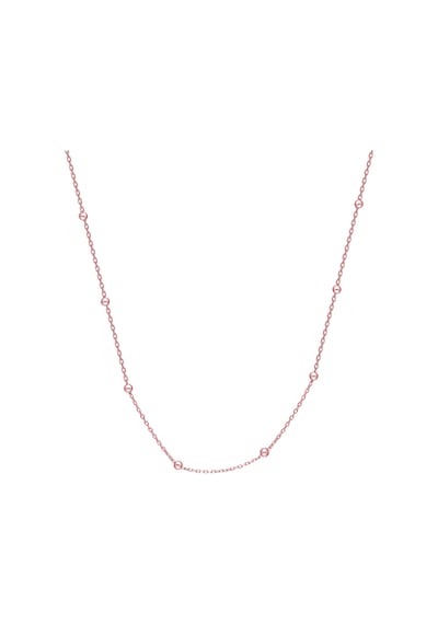 Glorria Gümüş Rose Toplu Zincir Bronz