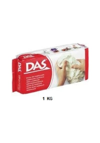 Kil Model Hamuru Hava Ile Kuruyan Seramik Porselen Hamuru Doğal 1 Kg Beyaz
