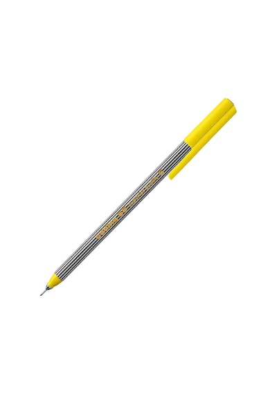 Edding E-55 Fineliner Keçe Uçlu Kalem Sarı