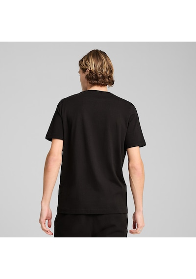 Puma Essentials Elevated Erkek Siyah Tişört 690893-01 Siyah