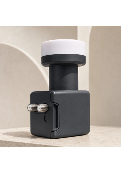 Twin Lnb 0.1 Db Ku Band Çift Çıkışlı 4k Ultra Hd Uyumlu Uydu Anten Lnb
