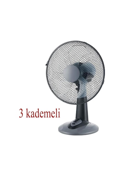 Altabi Masa Üstü Vantilatör 35 W 3 Kademeli Vantilatör 12 İnch