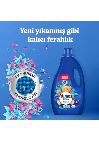 Yumoş Extra Konsantre Çamaşır Yumuşatıcısı Lilyum 2520 Ml