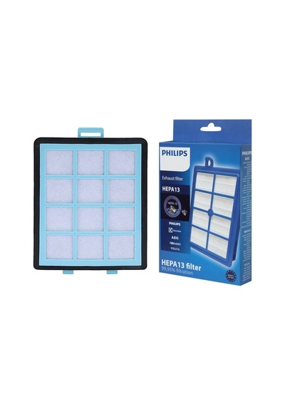 Philips Uyumlu FC 8760 PowerPro Süpürge Ön Filtresi + Hepa Filtre (Set)