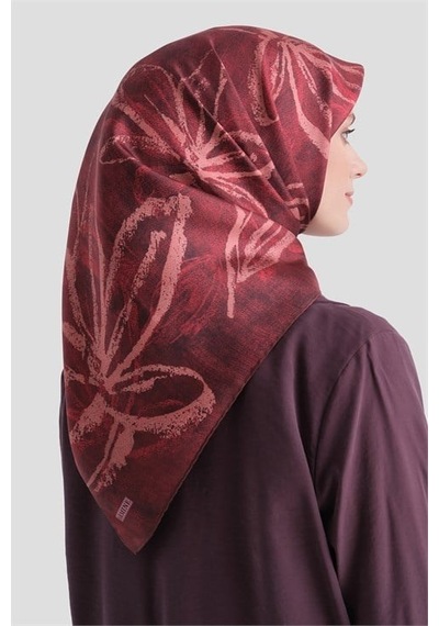 Armine Saf İpek Sura Eşarp 9600d 11 Bambu