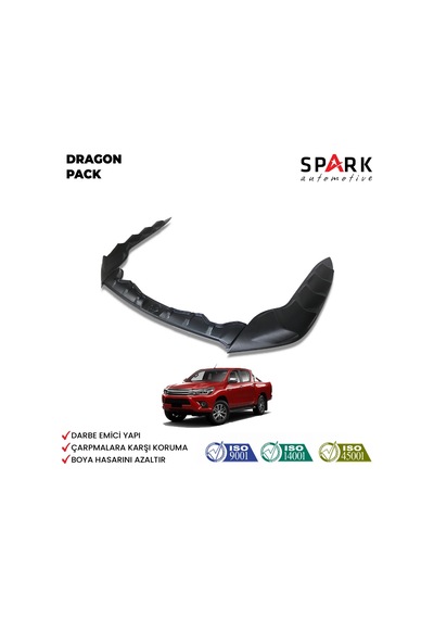 Toyota Hilux 2015-2020 Yıl Aralığı Uyumlu Dragon Pack 3 Parça