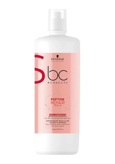 Schwarzkopf BC Bonacure Peptide Acil Kurtarma Derin Besleme Şampuan 1 L
