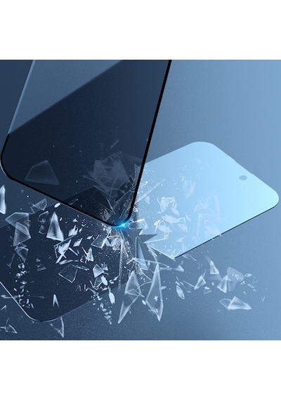 Ally Apple iPhone 15 Pro Uyumlu 3d Full Privacy Gizlilik Cam Ekran Koruyucu A