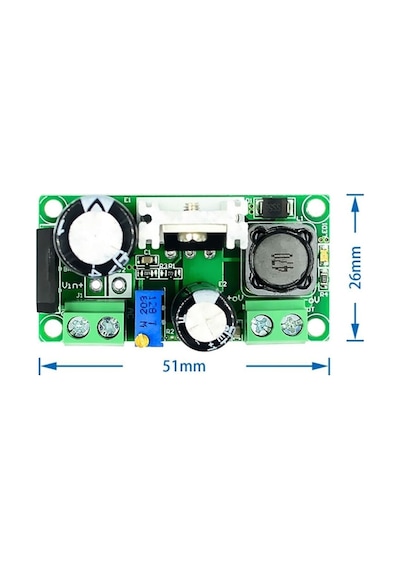 Lm2596hv Ac 30v Dc 48v Güç Kaynağı Modülü Voltaj Ayarlanabilir Besleme Dc Dc Çevirici 33v 2a Power