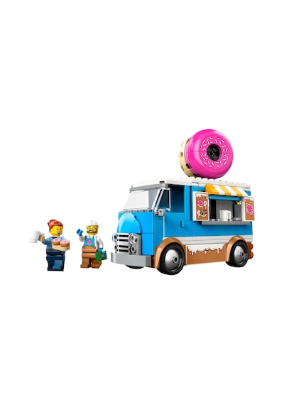 LEGO® City Donut Kamyonu 60452 - 5 Yaş ve Üzeri Çocuklar için Yaratıcı Oyuncak Yapım Seti (196 Parça)